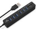 USB Hub 2.0 Multi USB Splitter 2.0 USB 3.0 Hub 3/6 Port Expander Adapter Micro TF/SD Card Reader Computer Accessories hab For PC