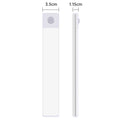 Cabinet Light USB Rechargeable Motion Sensor Led Light For Kitchen Wardrobe Cabinet Lighting 10cm/20cm/40cm/60cm LED Night Light